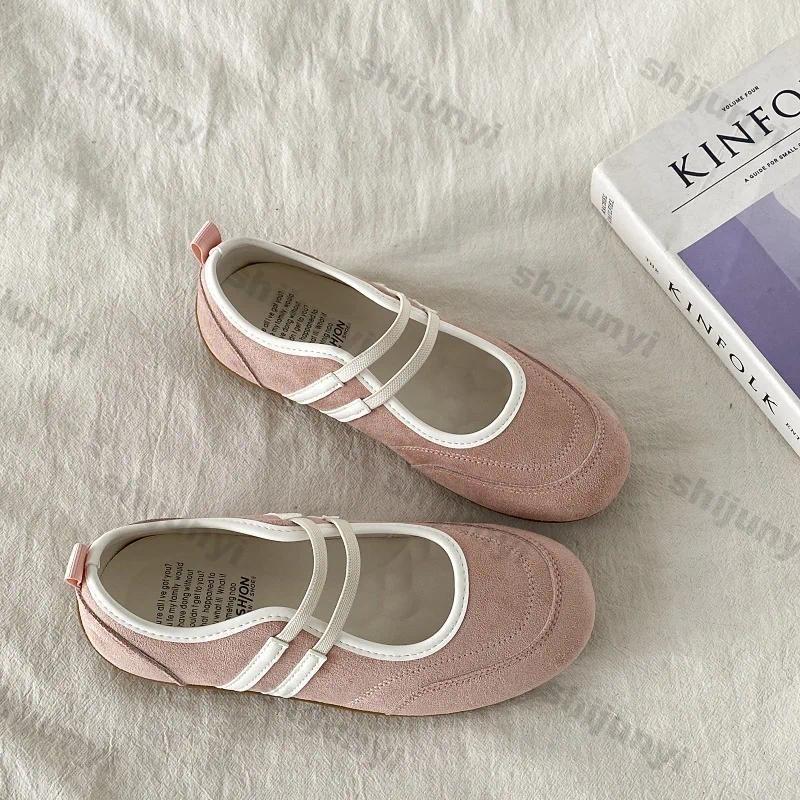 Heels - Women Vintage Solid Casual Shallow Flat