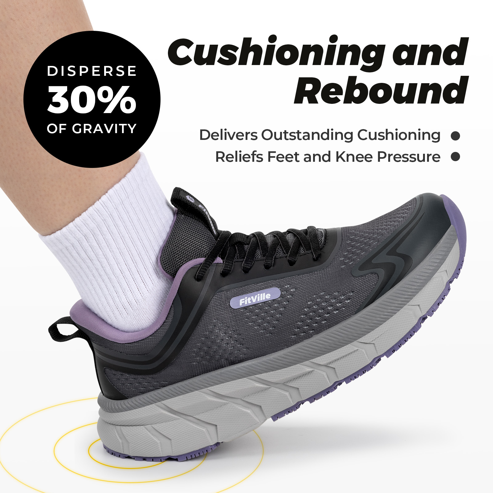Fitville Women's Sports Shoes  - đánh giá và giá Breathable Mesh Athletic Shoes