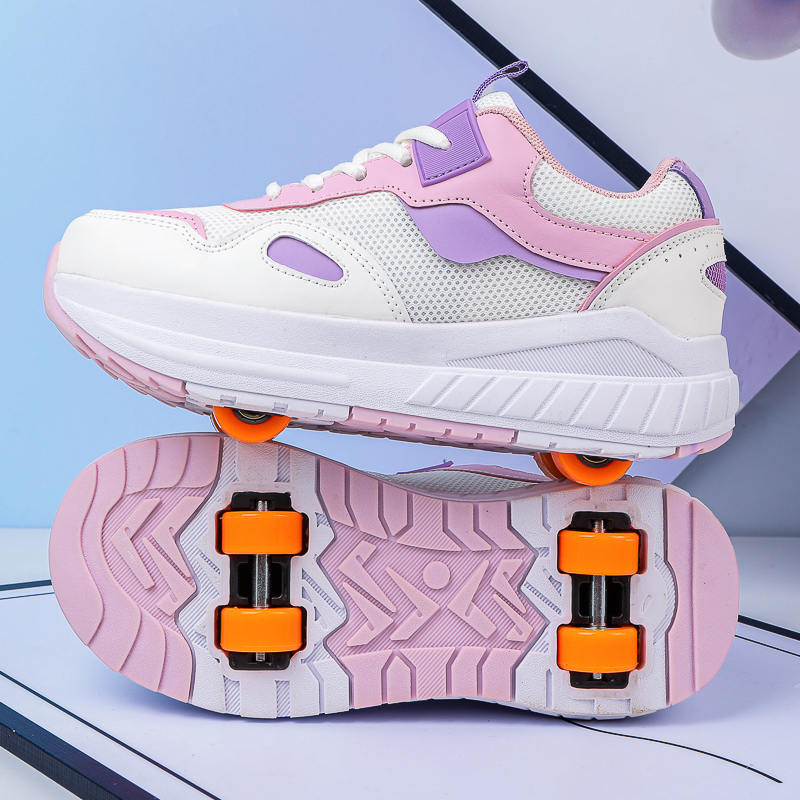 Kids Roller Skates 4 Wheels De - đánh giá và giá Sneakers